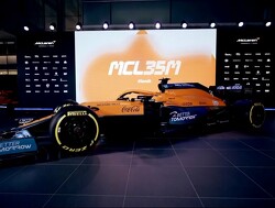The livery of McLaren MCL35M for season 2021