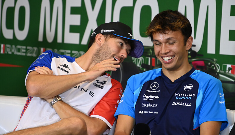 Formula One World Championship
(L to R): Pierre...